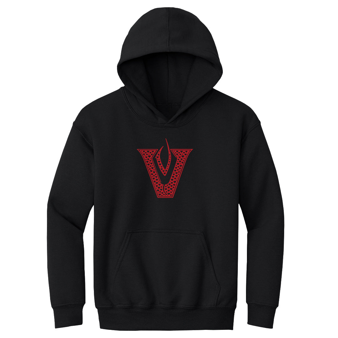 Vandegrift Crown Trio Valentines Heart Logo WHT