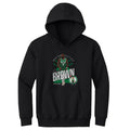 Jaylen Brown Boston Celtics Shield WHT