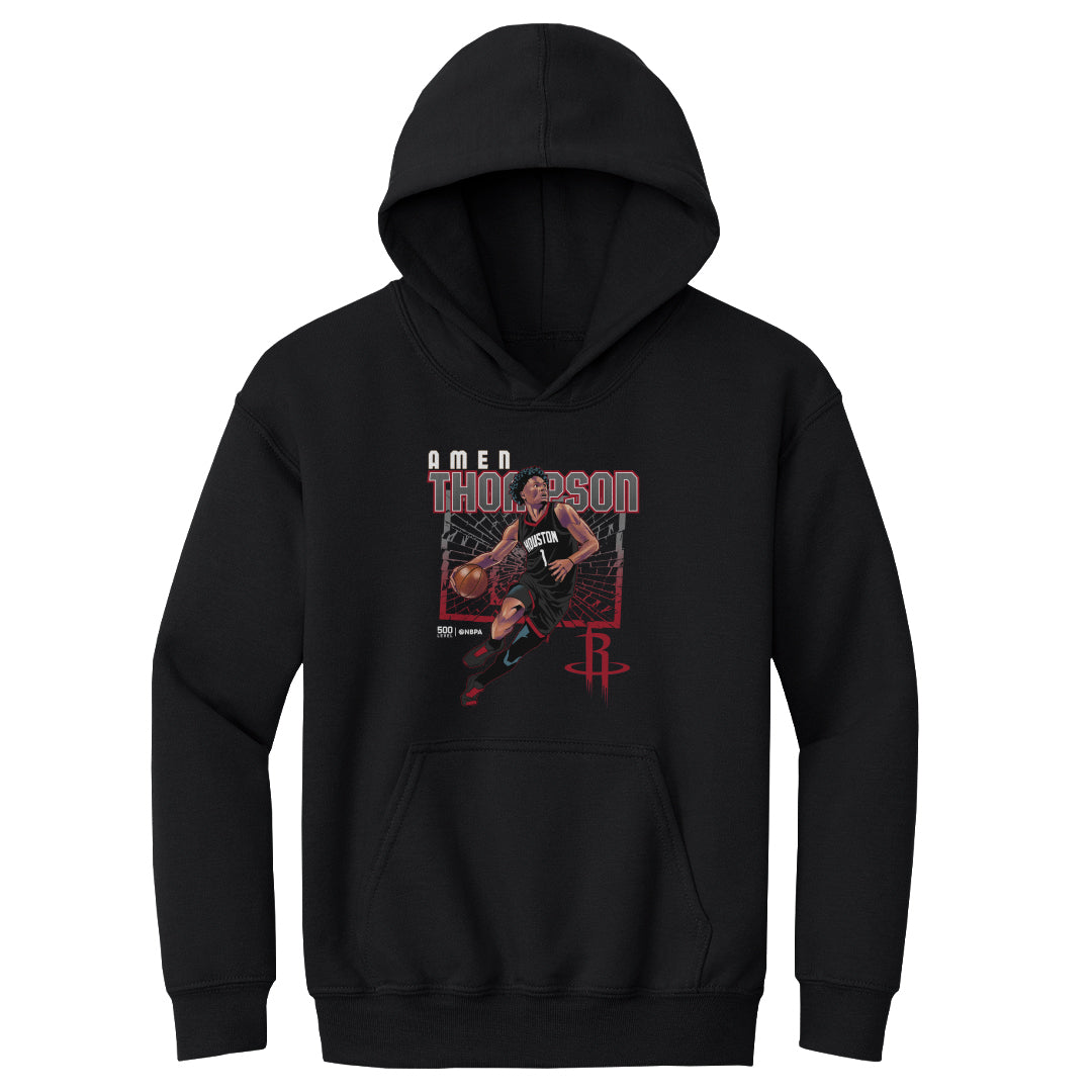 Amen Thompson Houston Rockets Shattered WHT