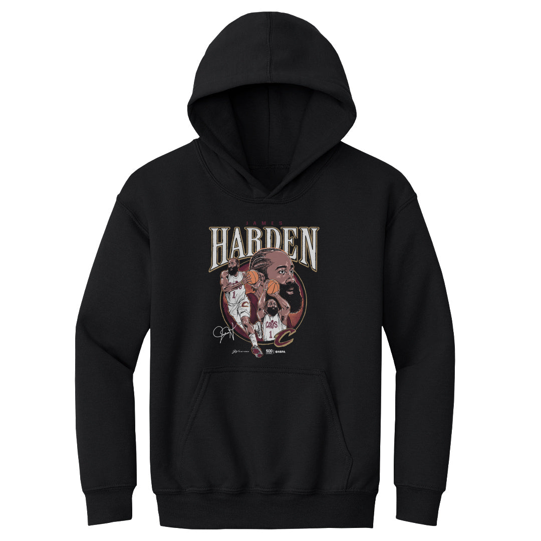 James Harden Cleveland Cavaliers Trio WHT