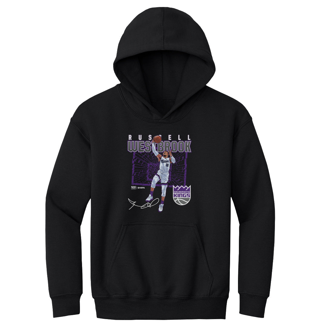 Russell Westbrook Sacramento Kings Shattered WHT