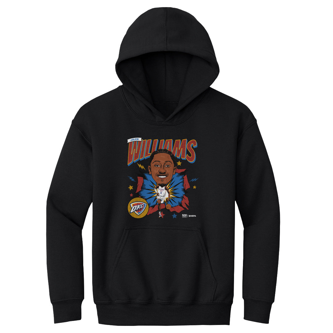 Jalen Williams Oklahoma City Thunder Caricature WHT