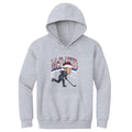 Connor McDavid Edmonton Cartoon Santa Hat WHT