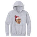 Patrick Mahomes Kansas City Portrait Santa Hat WHT