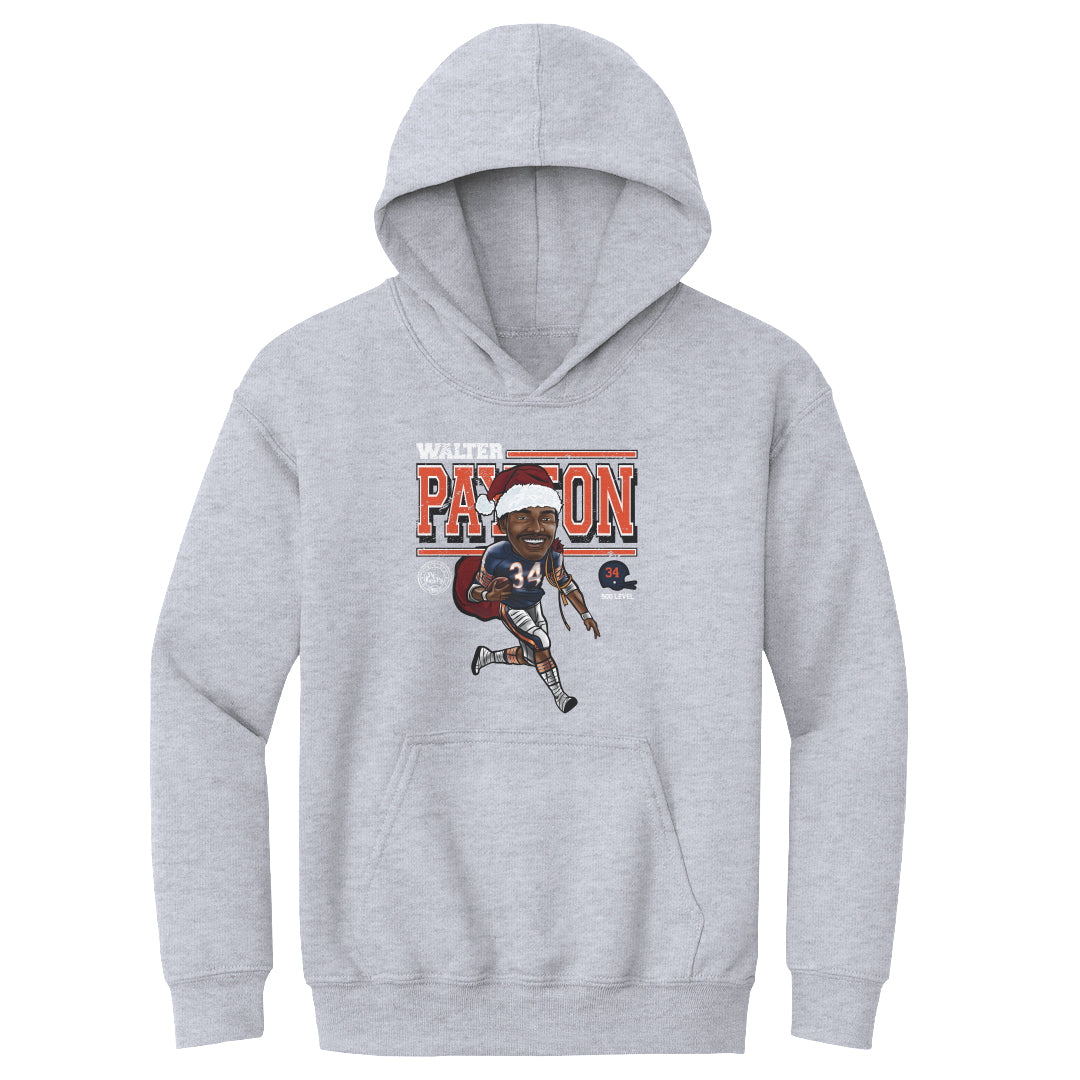 Walter Payton Chicago Cartoon Santa Hat WHT