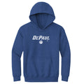 DePaul Blue Demons Basketball Minimalist WHT