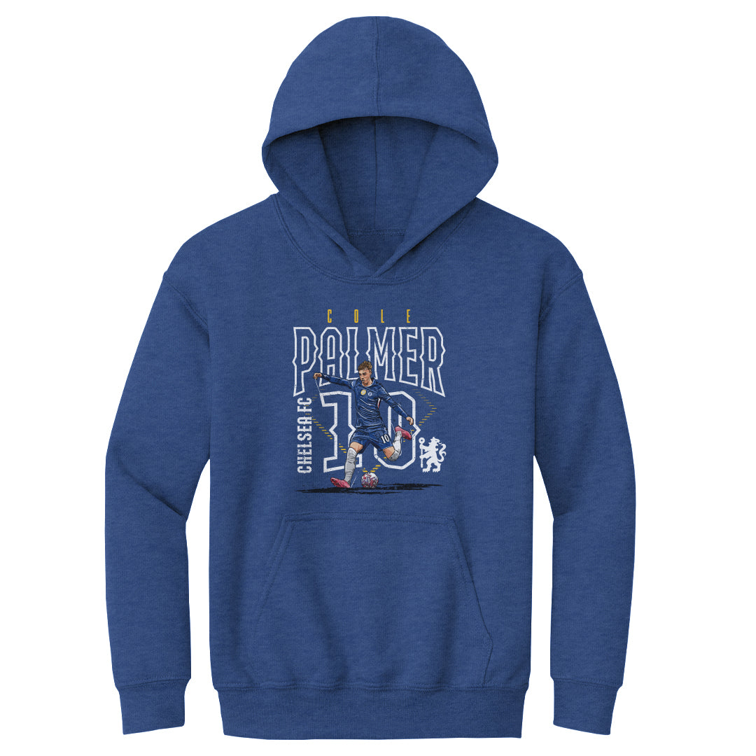 Cole Palmer Chelsea FC Outline Number WHT