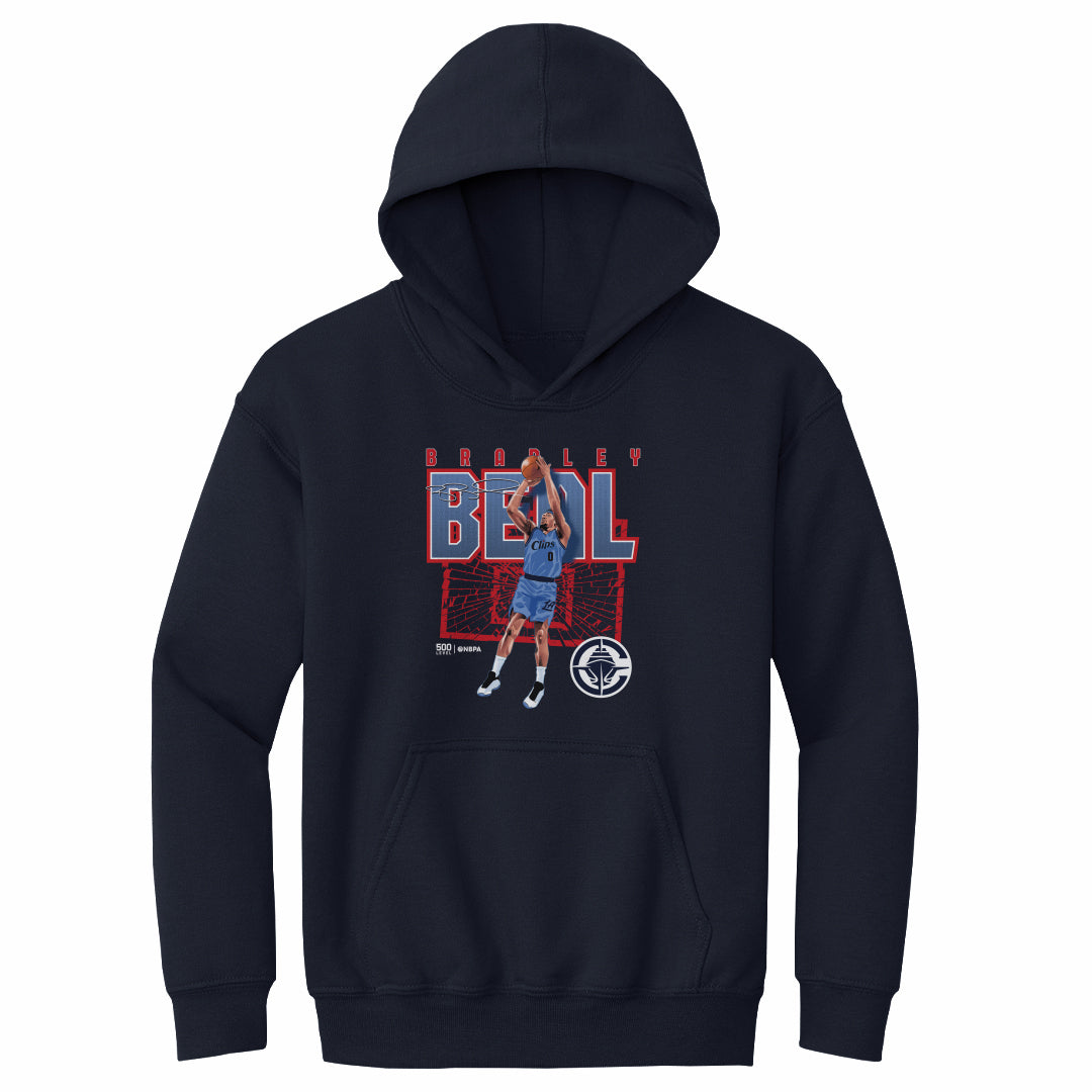 Bradley Beal Los Angeles Clippers Shattered WHT