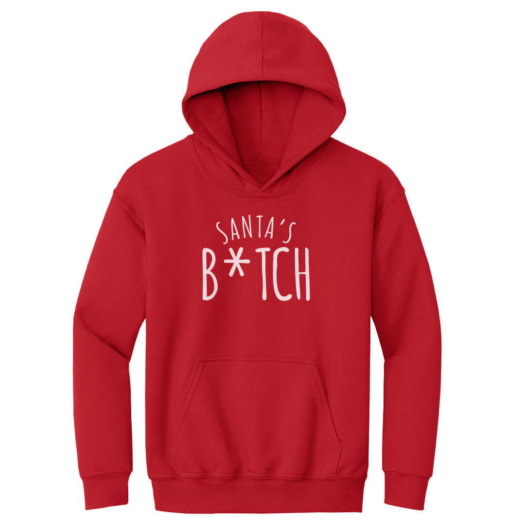 Christmas Santa's B-tch WHT