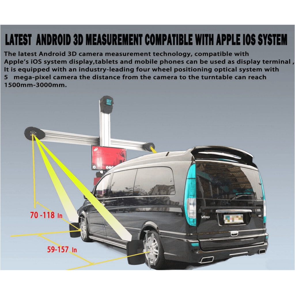 Katool KT-AV9 3D Wheel Alignment Machine with Cabinet