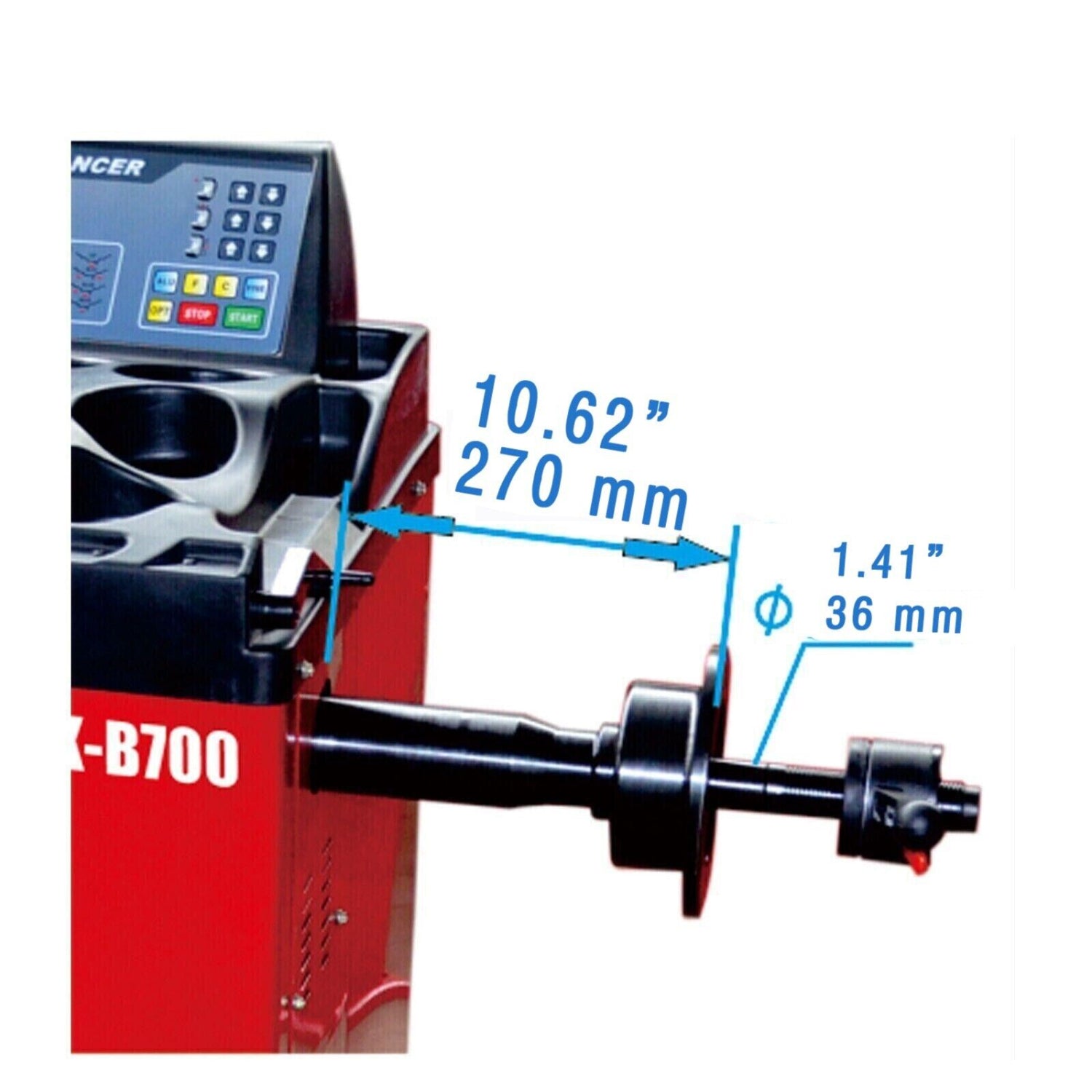 Katool KT-T835 Tire Changer & KT-B700 Wheel Balancer Combo