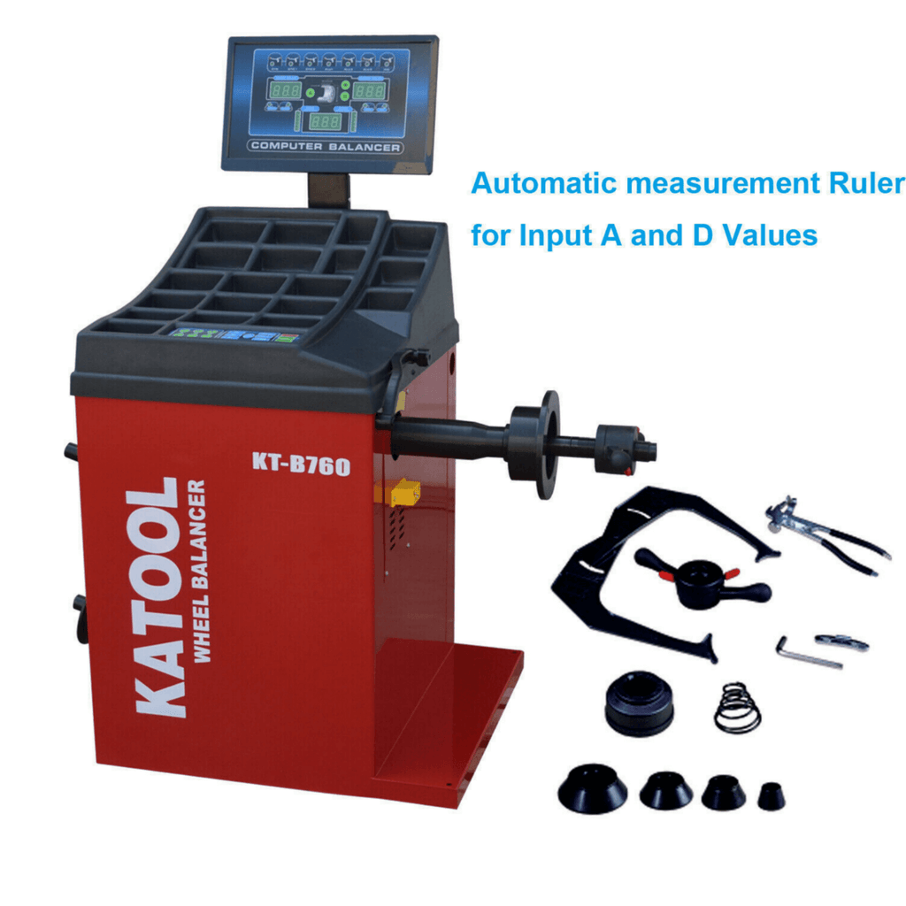 Katool KT-T850 Tire Changer & KT-B760 Wheel Balancer Combo