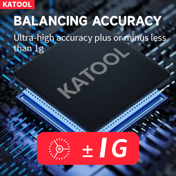 Katool KT-B795L Truck Wheel Balancer with Lift and Hood