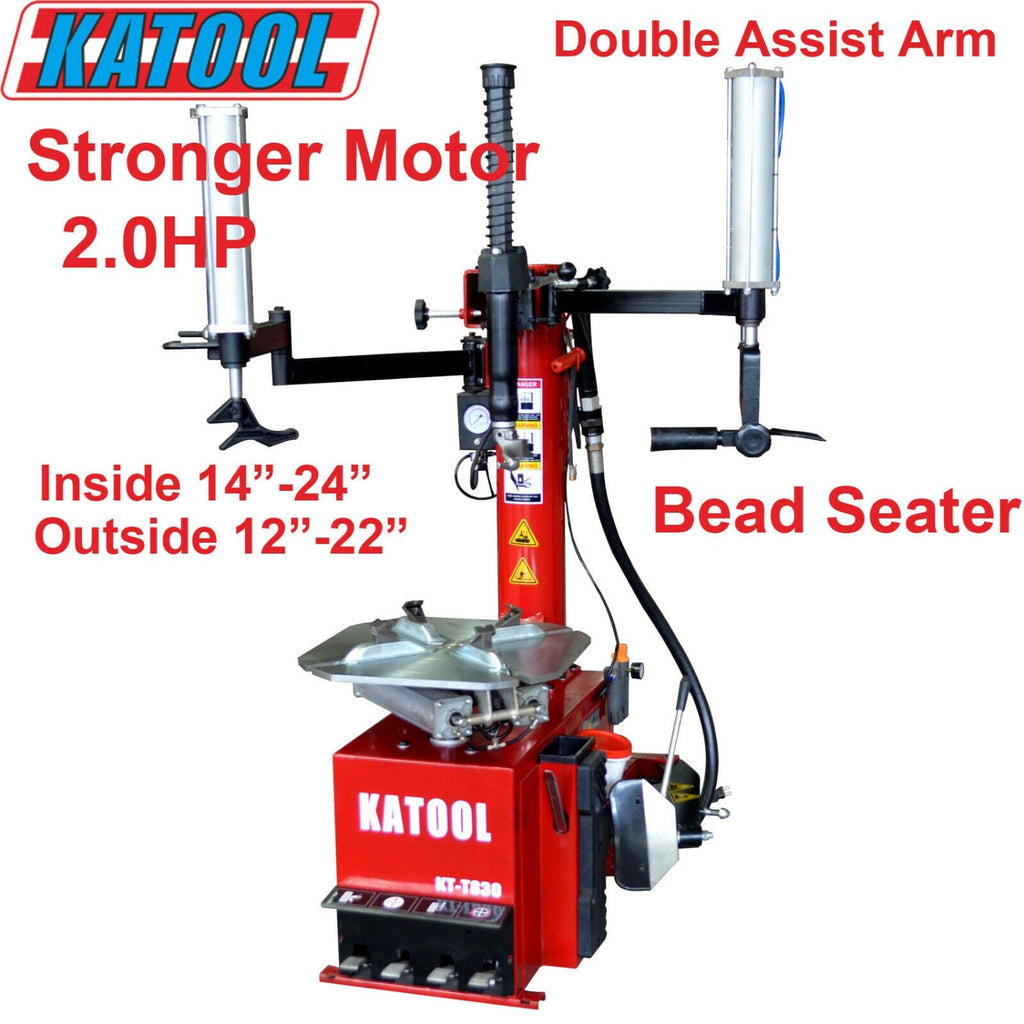 Katool KT-T830 Tire Changer & KT-B760 Wheel Balancer Combo