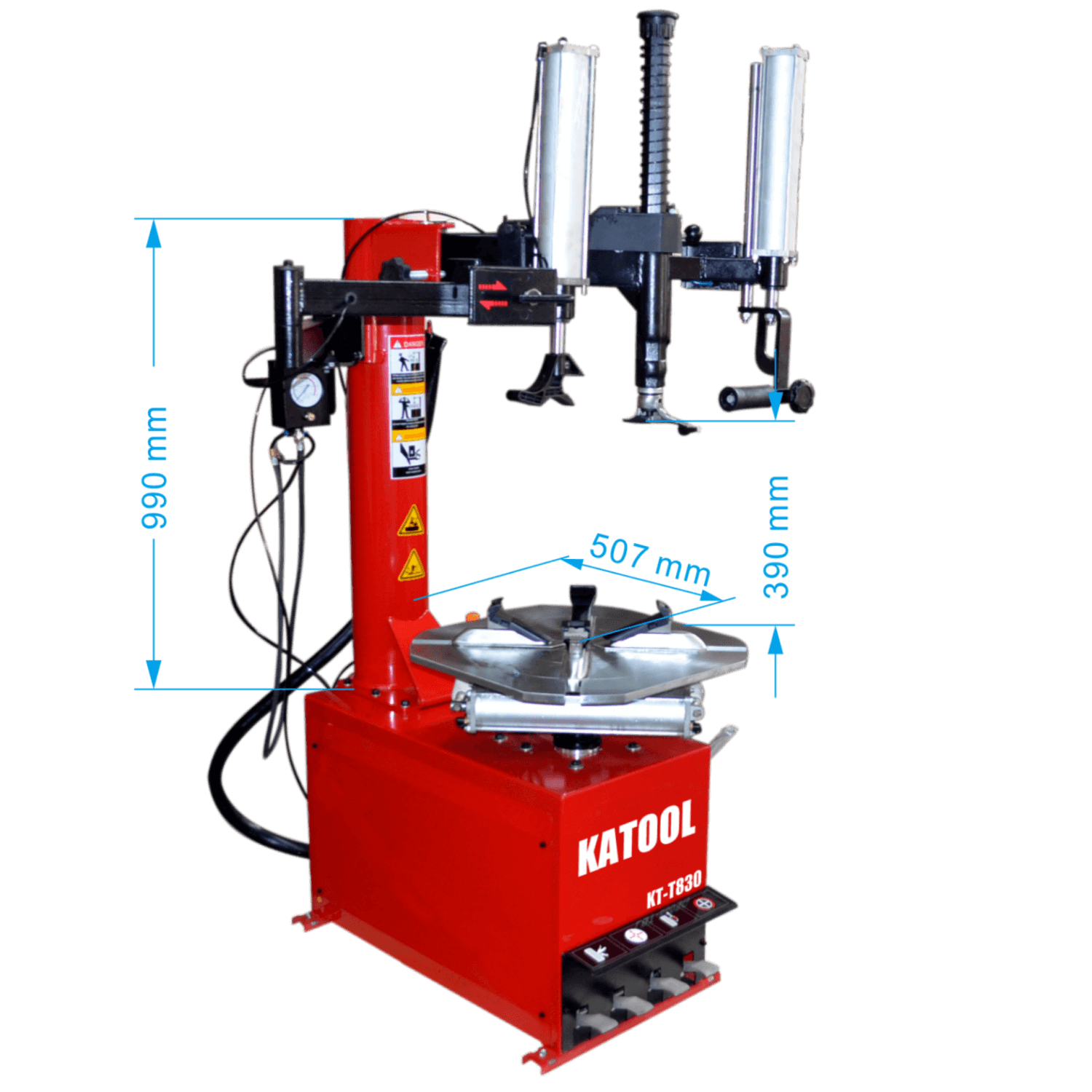 Katool KT-T830 Tire Changer & KT-B760 Wheel Balancer Combo