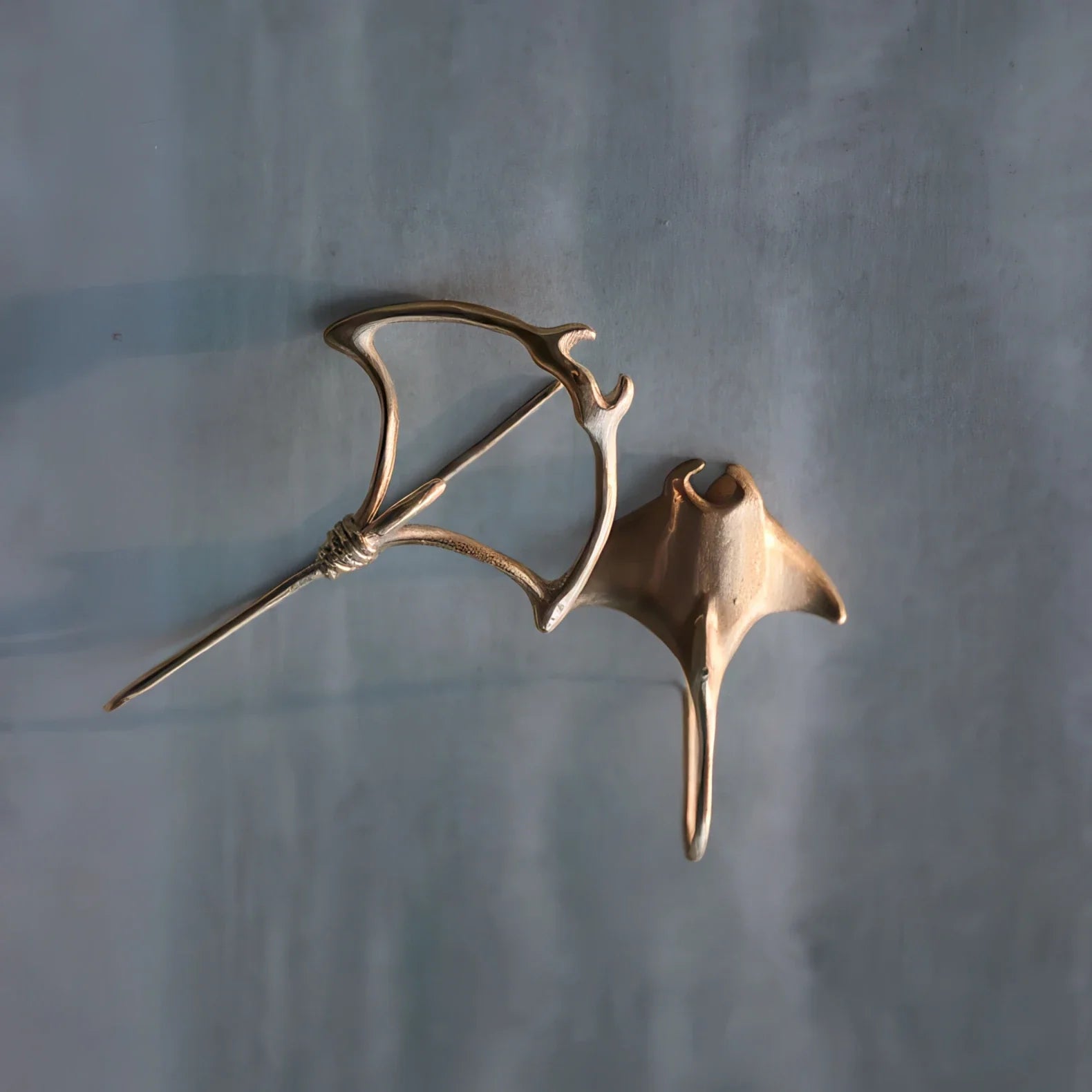 Artisan Manta Ray Dangle Earrings – Unique Ocean Series Design