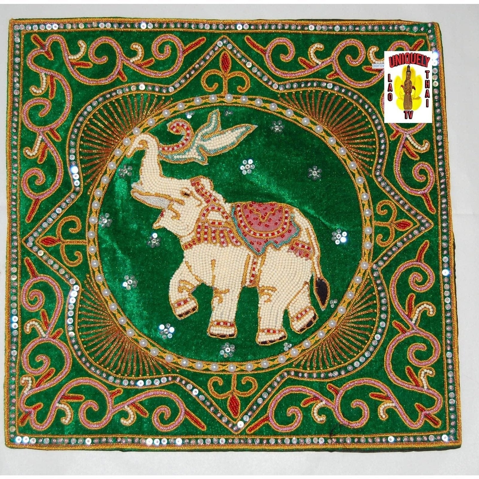 Kalaga Tapestry Elephant Theme Pillow Case