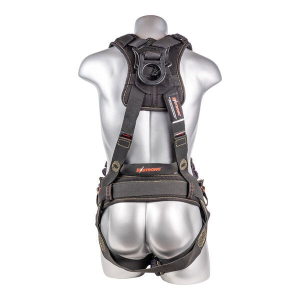 Kapture 5 Point Element Full Body Harness - Arc Flash Rated - 4 D-Rings - Mating Buckle Chest & Legs - Shoulder Pads & Waist Belt - All Sizes