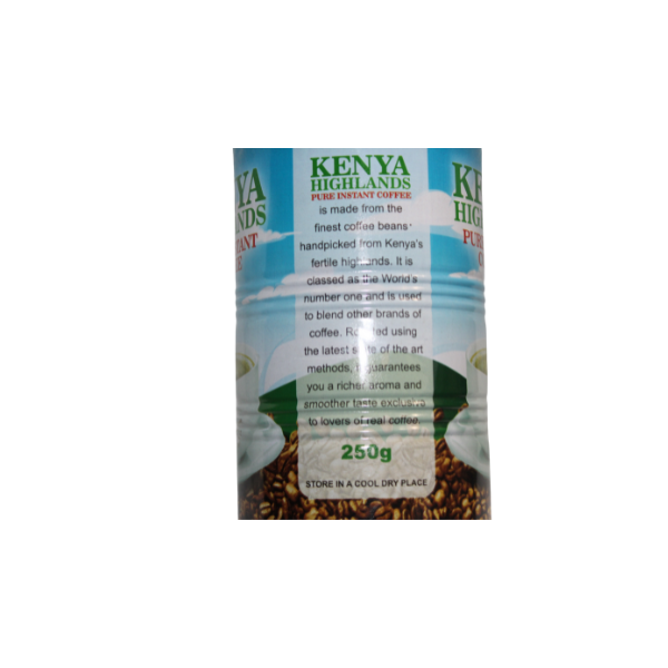 KENYA HIGHLANDS PURE INSTANT COFFEE 100G