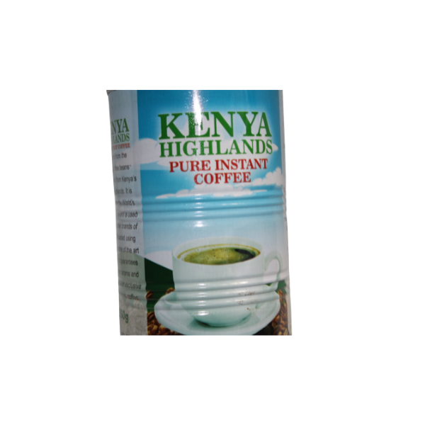 KENYA HIGHLANDS PURE INSTANT COFFEE 100G