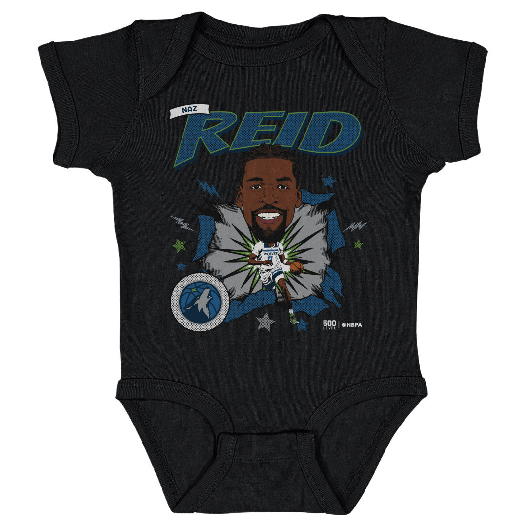 Naz Reid Minnesota Timberwolves Caricature WHT