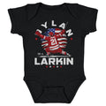 Dylan Larkin Detroit USA Flag Celebration WHT