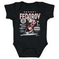 Sergei Fedorov Detroit Vintage Stats WHT