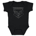 Vandegrift Crown Trio Baseball Triangle Silhouette WHT
