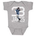 Derwin James Los Angeles C Bold Number WHT