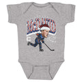 Connor McDavid Edmonton Cartoon Santa Hat WHT