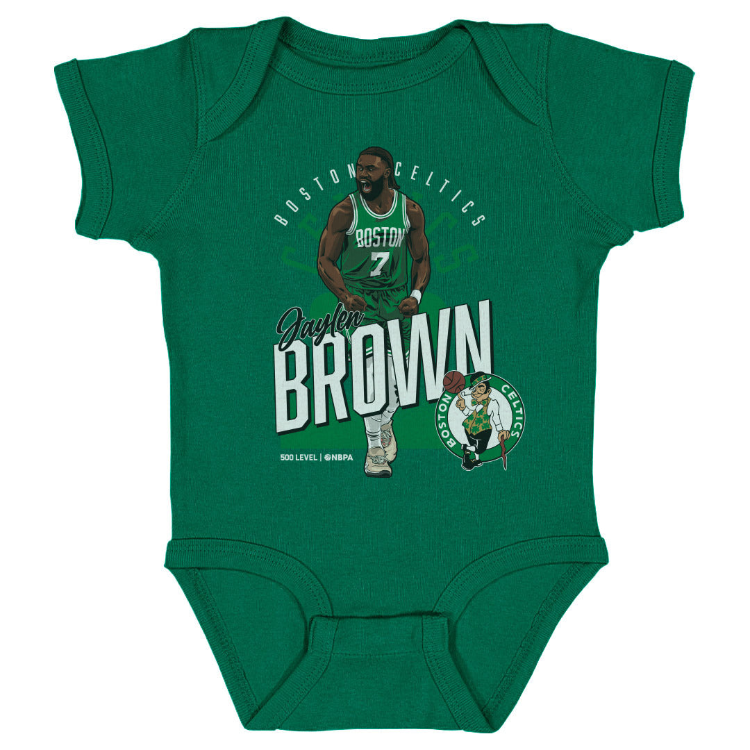 Jaylen Brown Boston Celtics Shield WHT