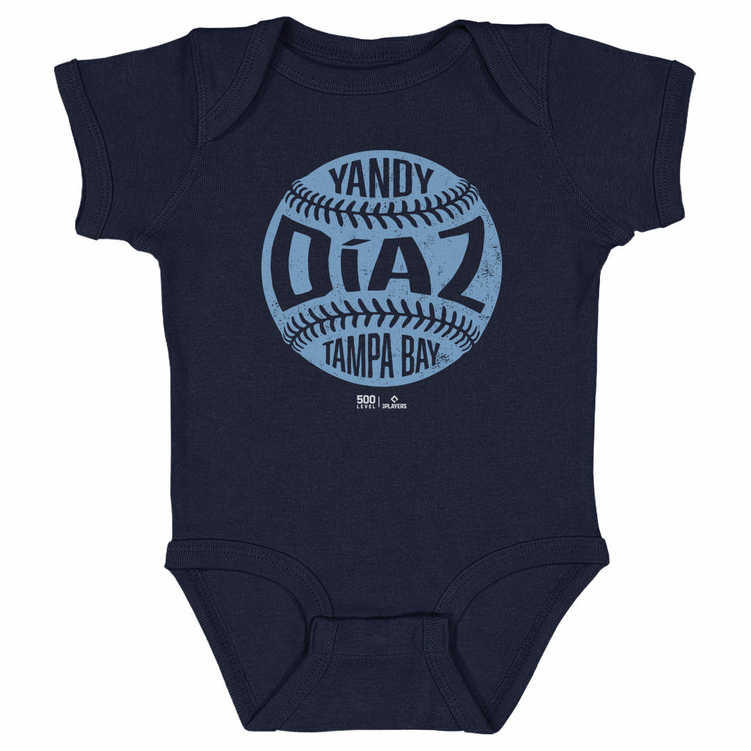 Yandy Diaz Tampa Bay Vintage Baseball WHT