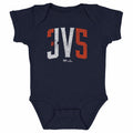 Justin Verlander Detroit Initials Number WHT