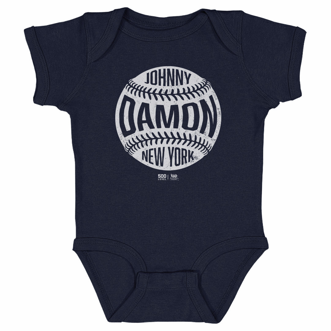 Johnny Damon New York Y Vintage Baseball WHT