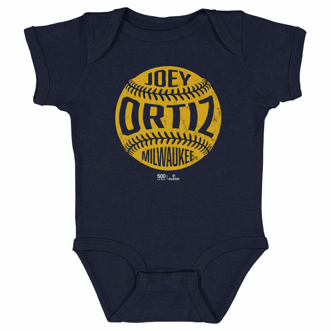 Joey Ortiz Milwaukee Vintage Baseball WHT