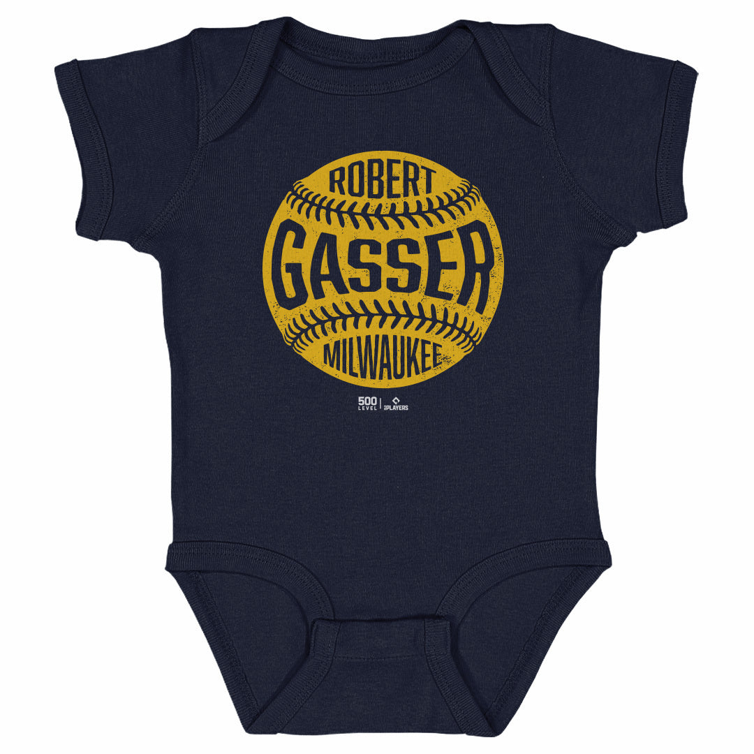 Robert Gasser Milwaukee Vintage Baseball WHT