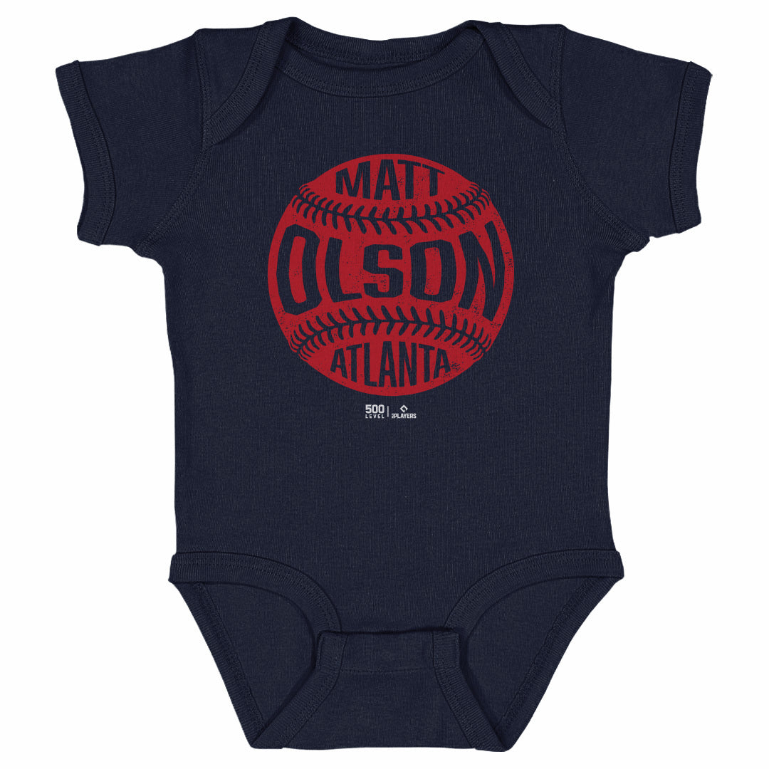 Matt Olson Atlanta Vintage Baseball WHT