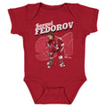 Sergei Fedorov Detroit Retro WHT
