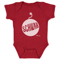 Kyle Schwarber Philadelphia Schwarbomb Vector WHT