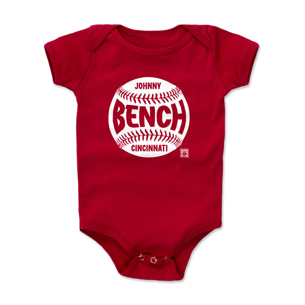 Johnny Bench Cincinnati Baseball WHT