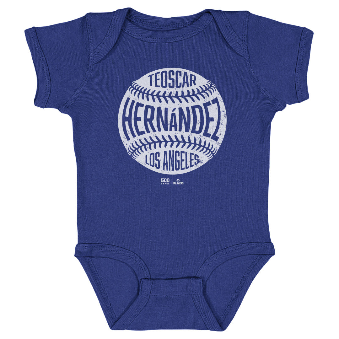 Teoscar Hernandez Los Angeles D Vintage Baseball WHT