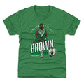 Jaylen Brown Boston Celtics Shield WHT