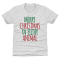 Christmas Merry Christmas Ya Filthy Animal