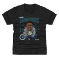 Anthony Edwards Minnesota Timberwolves Caricature Retro WHT