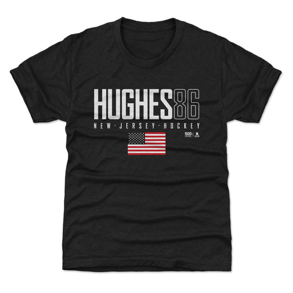 Jack Hughes New Jersey USA Elite WHT