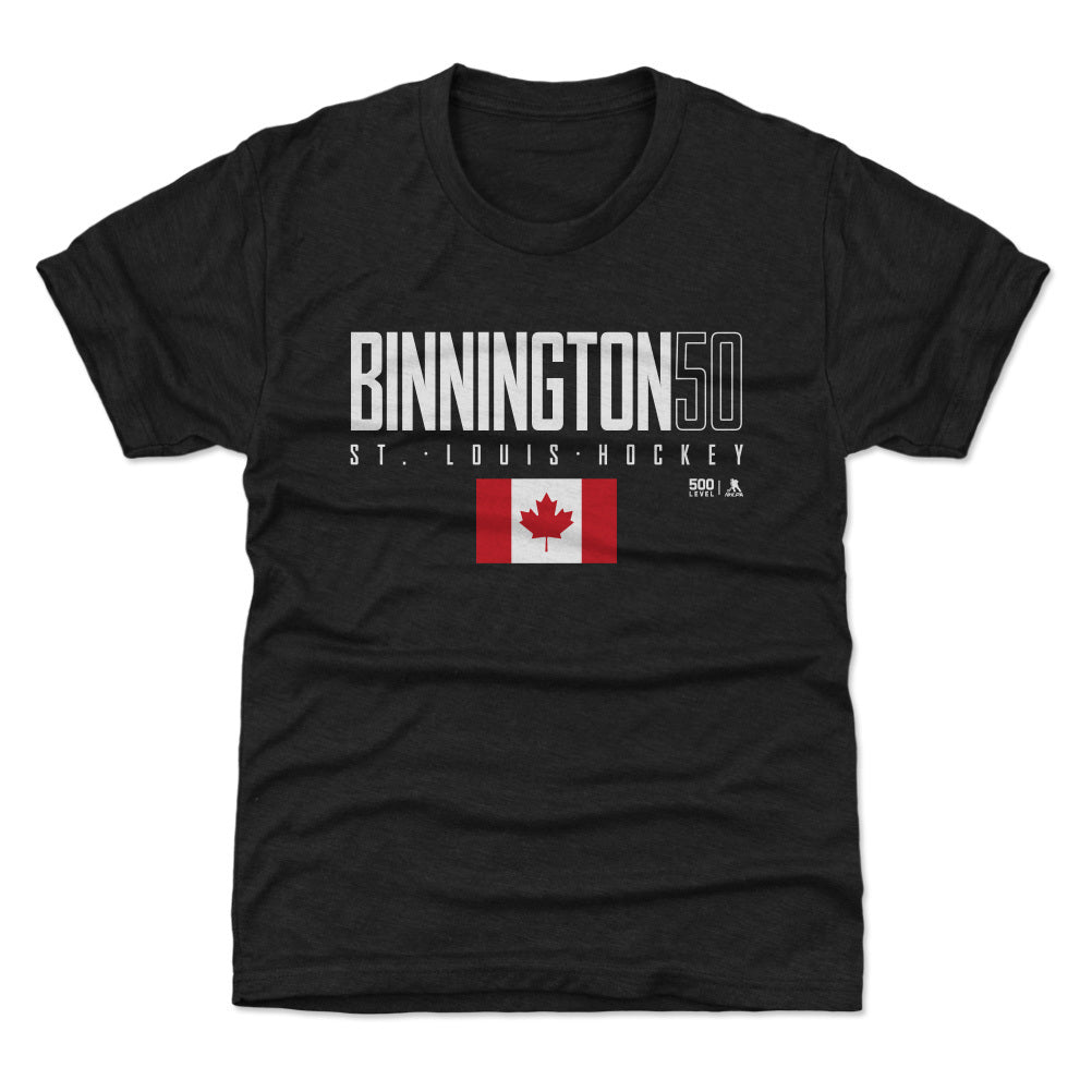 Jordan Binnington St. Louis Canada Elite WHT
