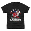 Dylan Larkin Detroit USA Flag Celebration WHT