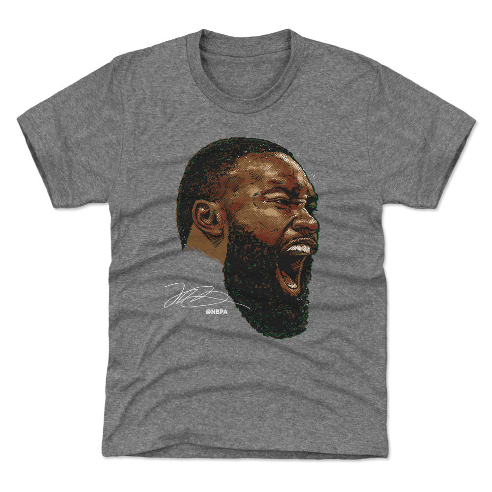 Jaylen Brown Scream WHT