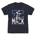 Khalil Mack Los Angeles C Bold Number WHT