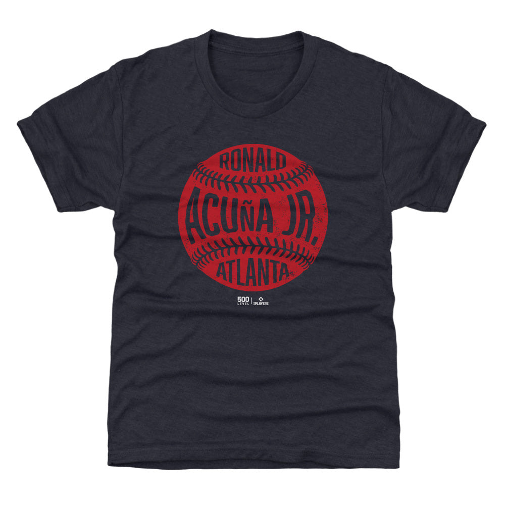 Ronald Acuna Jr. Atlanta Vintage Baseball WHT
